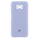 Чохол Silicone Cover Full Camera Xiaomi Poco X3 purple PLS-00-00112280