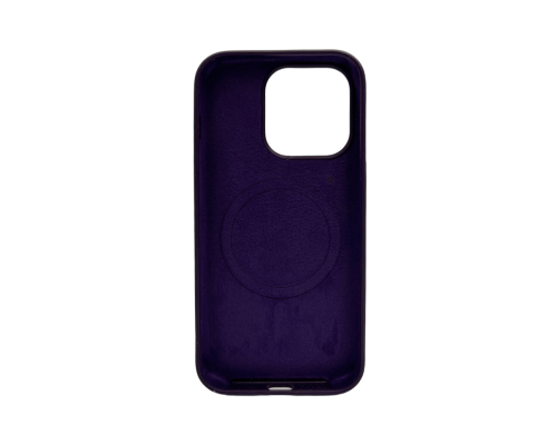 Чохол Silicone case Beats with MagSafe iPhone 14 Pro dark purple PLS-00-00154872