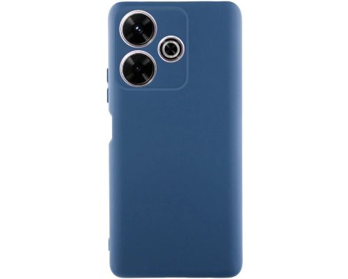 Чохол Silicone Cover Full Camera Xiaomi Redmi 13 dark blue PLS-00-00130471