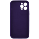 Чохол Silicone Case Квадратні Борти Full Camera iPhone 11 Pro berry purple PLS-00-00116683