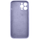 Чохол Silicone Case Квадратні Борти Full Camera iPhone 11 Pro Max lavender gray PLS-00-00116694