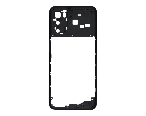 Середня частина корпусу OPPO A16 crystal black (Original China) PLS-00-00150540