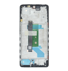 Дисплей Xiaomi Redmi Note 12 Pro+ з сенсором та рамкою black (Original) PLS-00-00106301