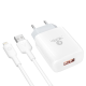 Зарядний пристрій Ridea RW-11311 Element 10.5W 2.1A 1USB-A з кабелем Lightning white PLS-00-00123682