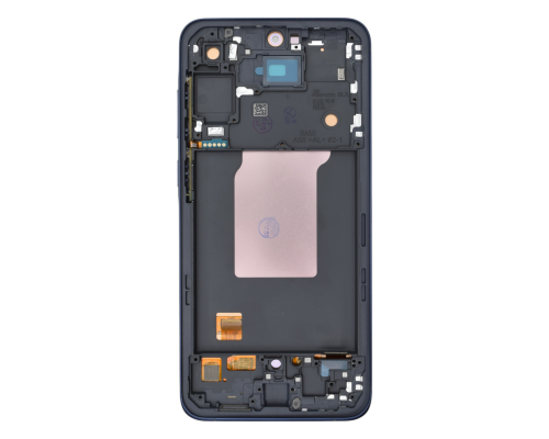 Дисплей Samsung A556 Galaxy A55 5G (2024) з сенсором та рамкою black (OLED) (Big size) PLS-00-00141256