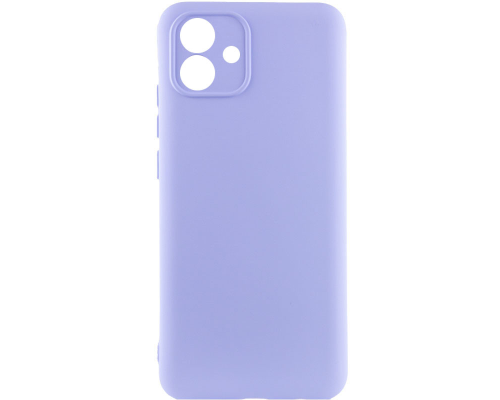Чохол Silicone Cover Full Camera Samsung A042 Galaxy A04e elegant purple PLS-00-00106691