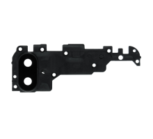 Скло камери Samsung A107 Galaxy A10s з рамкою black PLS-00-00100989