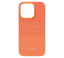 Чохол Pitaka Ultra Slim with Magnetic для iPhone 16 Pro Max sunset orange (OEM) PLS-00-00162081