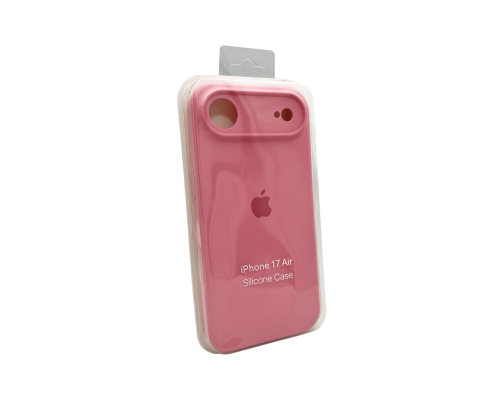 Чохол Silicone Case Full Camera Protective для iPhone 17 Air light pink PLS-00-00155255