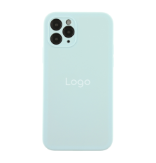 Чохол Silicone Case Квадратні Борти Full Camera для iPhone 11 Pro Max sky blue PLS-00-00112495