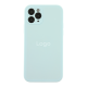 Чохол Silicone Case Квадратні Борти Full Camera для iPhone 11 Pro Max sky blue PLS-00-00112495