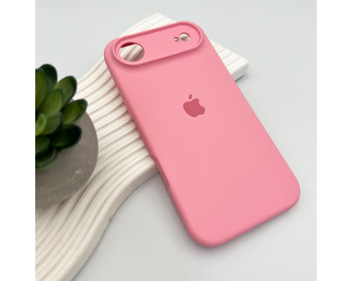 Чохол Silicone Case Full Camera Protective для iPhone 17 Air light pink PLS-00-00155255