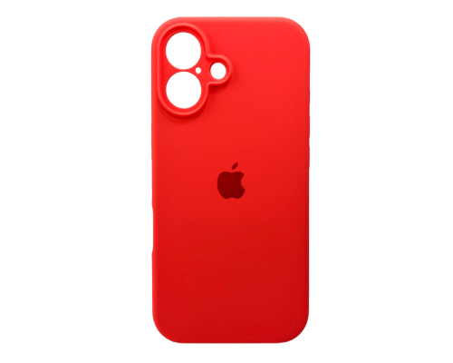 Чохол Silicone Case Full Camera Protective для iPhone 16 peach PLS-00-00130755