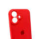 Чохол Silicone Case Full Camera Protective для iPhone 16 peach PLS-00-00130755