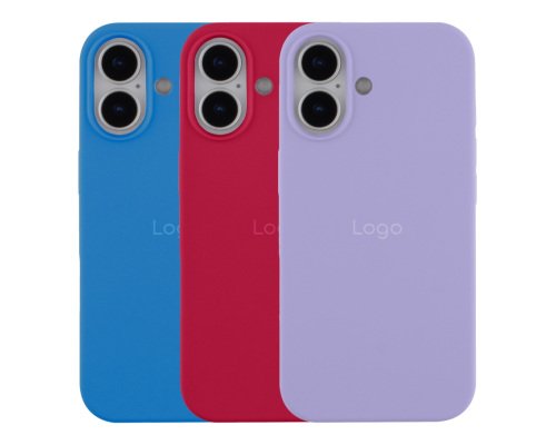 Чохол Silicone Case Full Protective для iPhone 17 lilac blue PLS-00-00146419