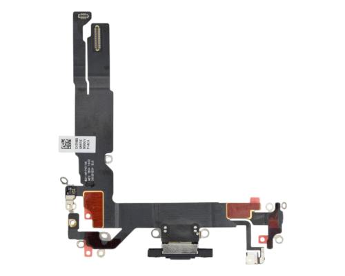 Шлейф iPhone 16 з роз'ємом зарядки black (Original) PLS-00-00134017