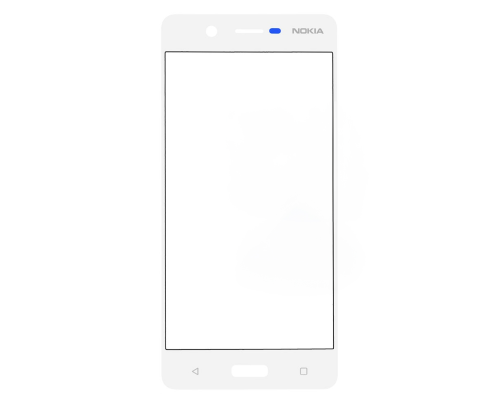 Скло дисплея Nokia 5 Dual Sim (TA-1053) white (Original China) PLS-00-00044717