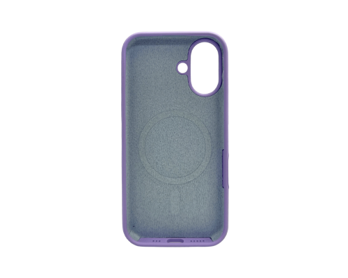 Чохол Silicone case Beats with MagSafe iPhone 17 elegant purple PLS-00-00155092