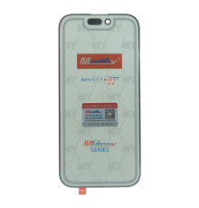 Скло дисплея iPhone 16 Pro з поляризаційною плівкою і OCA black (Musttby) PLS-00-00151272