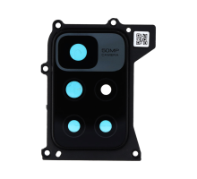 Скло камери Xiaomi Redmi 10 з рамкою black (Original) PLS-00-00094931