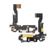 Шлейф iPhone 12 з роз'ємом зарядки gold (Original Used) PLS-00-00093427