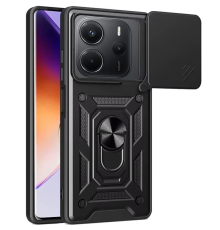 Чохол Camshield Serge Ring for Magnet Xiaomi Redmi Note 14 4G (Global) black PLS-00-00144299