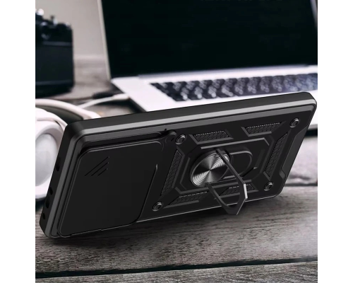 Чохол Camshield Serge Ring for Magnet Xiaomi Redmi Note 14 4G (Global) black PLS-00-00144299