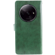 Чохол-книжка Leather GETMAN with card holder Xiaomi Redmi A3 green PLS-00-00129004