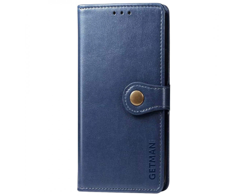 Чохол-книжка Leather GETMAN with card holder Samsung M146 Galaxy M14 blue PLS-00-00128876