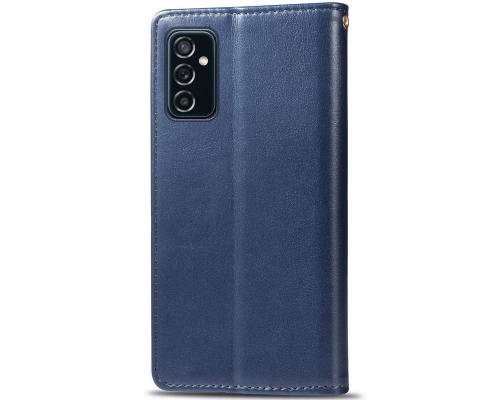 Чохол-книжка Leather GETMAN with card holder Samsung M146 Galaxy M14 blue PLS-00-00128876