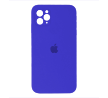 Чохол Silicone Case Квадратні Борти Full Camera iPhone 11 Pro Max royal blue PLS-00-00107593