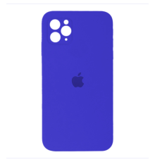 Чохол Silicone Case Квадратні Борти Full Camera iPhone 11 Pro Max royal blue PLS-00-00107593