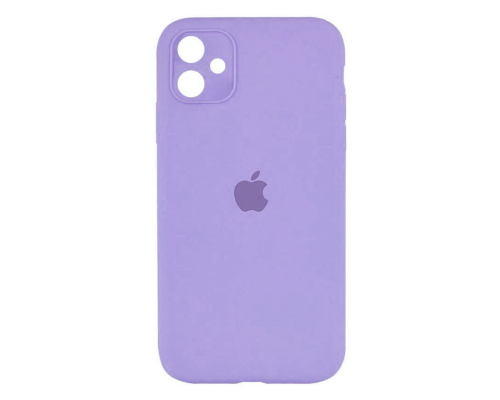 Чохол Silicone Case Full Camera Protective iPhone 12 light purple PLS-00-00107596