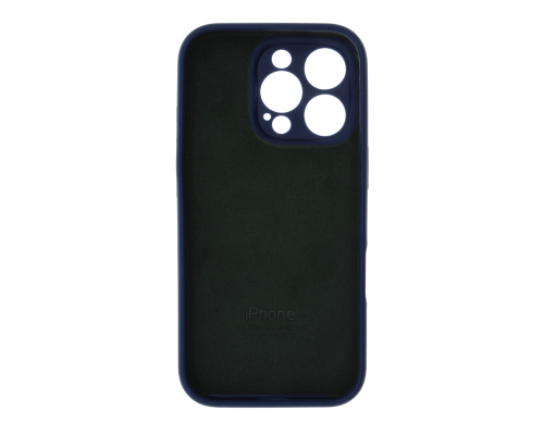 Чохол Silicone Case Full Camera Protective iPhone 16 Pro Max navy blue PLS-00-00130600