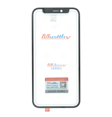 Скло дисплея iPhone 12 mini з OCA black (Musttby) PLS-00-00130418