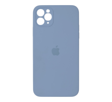 Чохол Silicone Case Квадратні Борти Full Camera iPhone 11 Pro Max lilac blue PLS-00-00104675