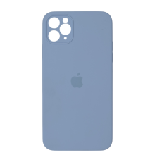 Чохол Silicone Case Квадратні Борти Full Camera iPhone 11 Pro Max lilac blue PLS-00-00104675