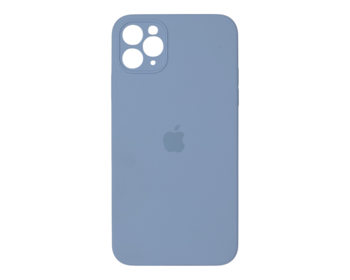 Чохол Silicone Case Квадратні Борти Full Camera iPhone 11 Pro Max lilac blue PLS-00-00104675