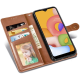 Чохол-книжка Leather GETMAN with card holder Xiaomi Redmi 15 Global brown PLS-00-00164165