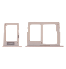 Тримач SIM-карти та карти пам'яті Samsung J330F Galaxy J3 (2017) Dual Sim gold PLS-00-00046847