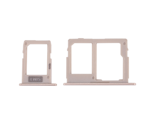 Тримач SIM-карти та карти пам'яті Samsung J330F Galaxy J3 (2017) Dual Sim gold PLS-00-00046847