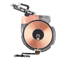 Шлейф iPhone 12 з кнопками ввімкнення, гучності та бездротовою зарядкою (Original Used) PLS-00-00107467