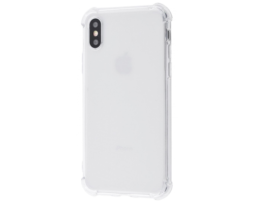 Чохол WXD Silicone 0.8 mm HQ iPhone X(XS) transparent PLS-00-00077184