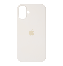 Чохол Silicone Case Full Protective iPhone 16 Plus white PLS-00-00130628
