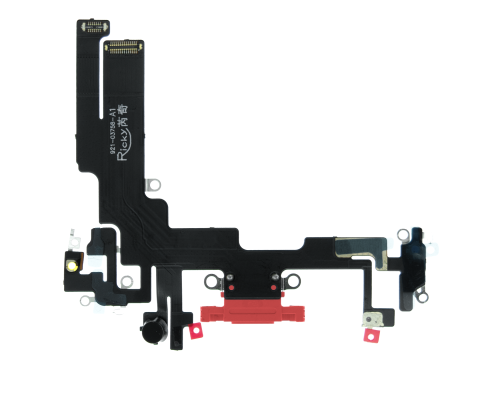 Шлейф iPhone 14 з роз'ємом зарядки red (Original China) PLS-00-00107166