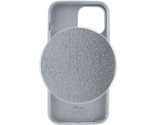 Чохол Silicone Case Full Protective iPhone 13 Pro mist blue PLS-00-00085958