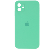 Чохол Silicone Case Full Camera Protective iPhone 12 spearmint PLS-00-00104601