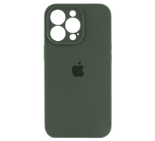 Чохол Silicone Case Full Camera Protective iPhone 13 Pro Max dark green PLS-00-00104559