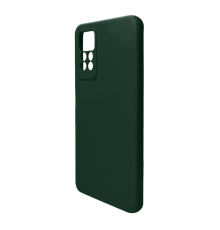 Чохол Silicone Cover Full Camera Xiaomi Redmi Note 12 Pro 4G dark green PLS-00-00117526