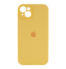 Чохол Silicone Case Full Camera Protective iPhone 14 bright yellow PLS-00-00104548